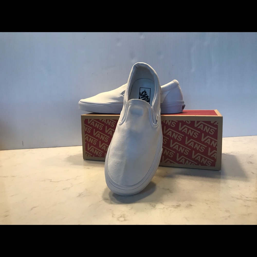 White vans.